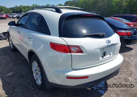 2005 Infiniti Fx35 из США, поврежденный, VIN JNRAS08W65X217784